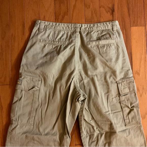 Men’s Aeropostale A87 100% Cotton Zipper 🪰 Tan Cargo Pants! - Picture 9 of 9